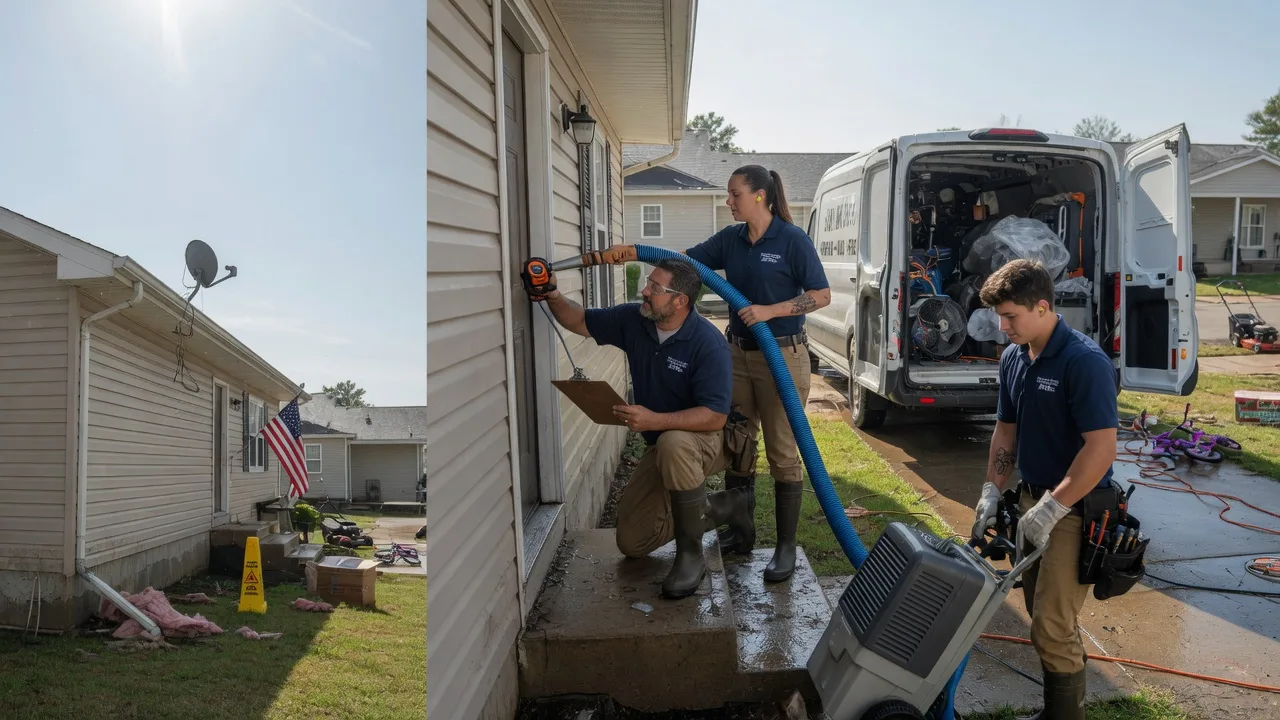 Ceiling Water Damage Restoration in Horton, MI near me